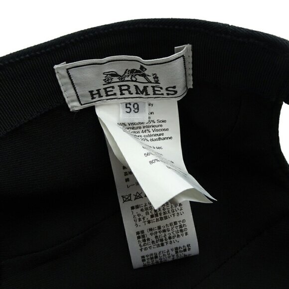 HERMES Black Cap #59 - Picture 8 of 9